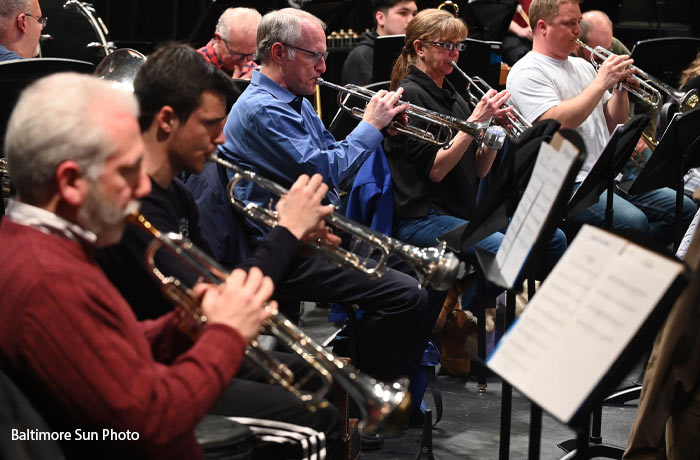 Image of musician rehearsing.